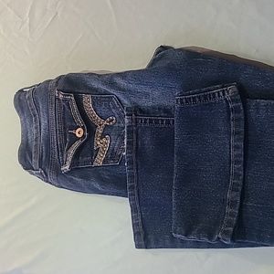 Lei hipster flare jeans sz 9